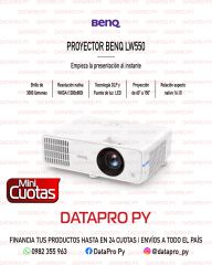 Proyector BenQ LW550 3000 Lúmenes